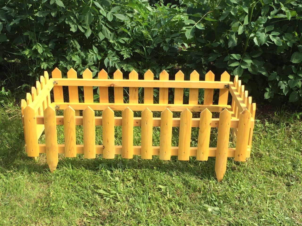 Забор для клумбы своими руками (81 фото) - красивые картинки и HD фото