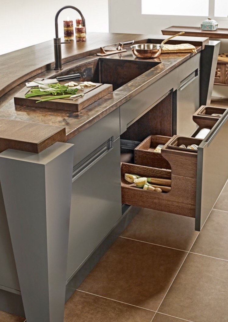 Кухонные ящики выдвижные