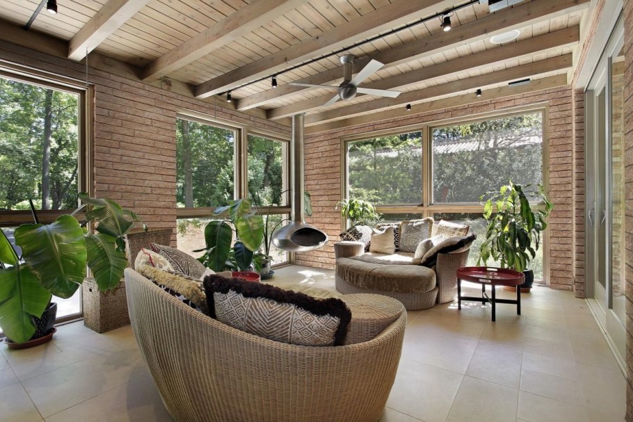 Отделка веранды