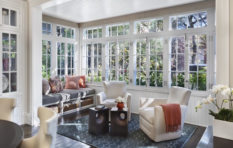 Окна на веранду