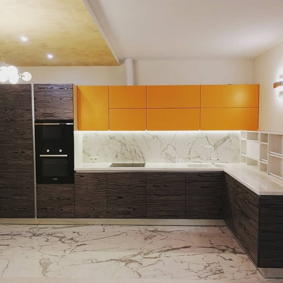 Кухни венге Модерн