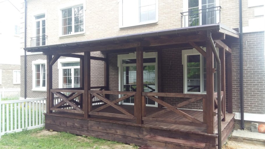 Обвязка террасы