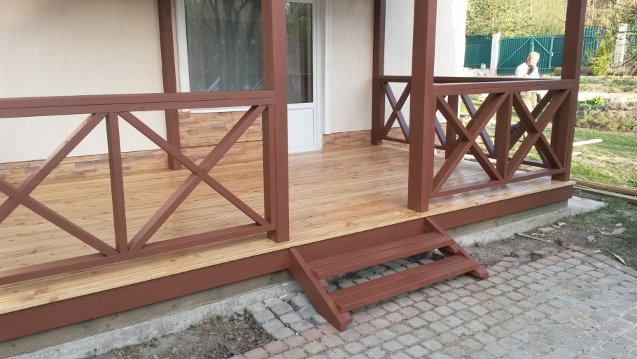 Светильники для ограждения террасы