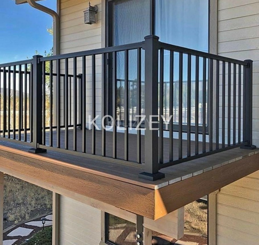 Ограждение открытой веранды на даче