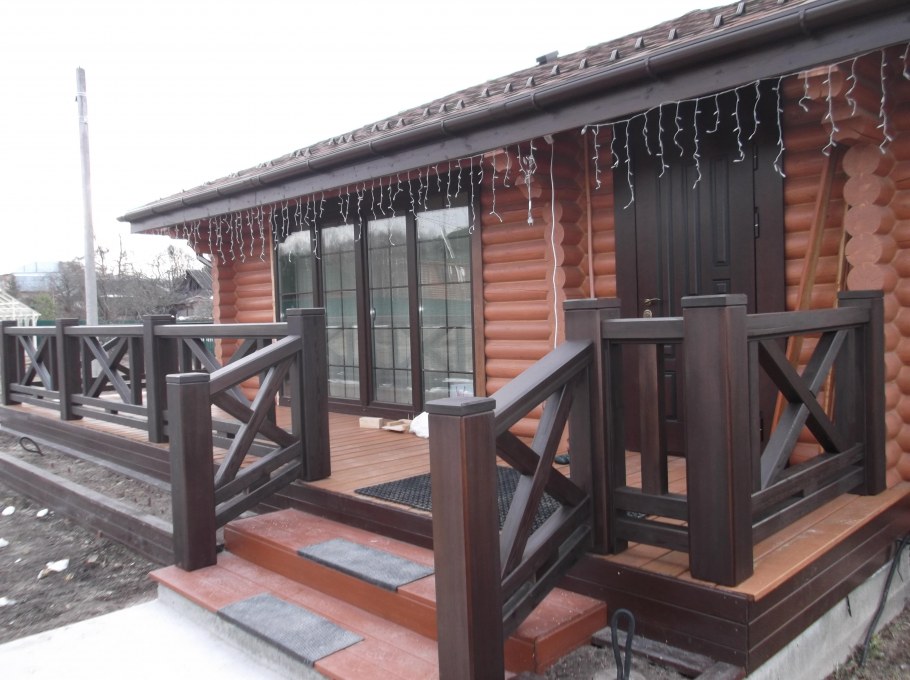 Ограждение террасы