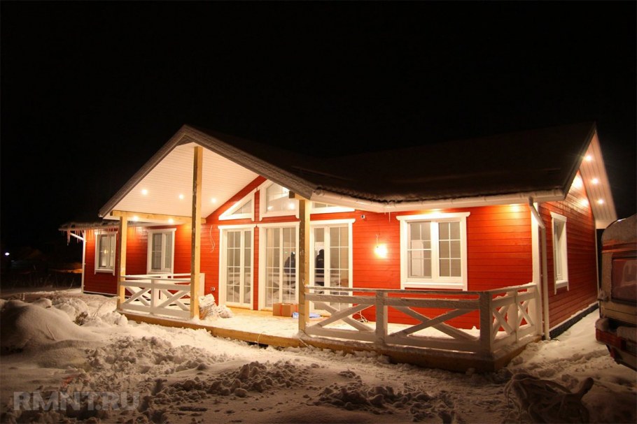 Освещение виллы