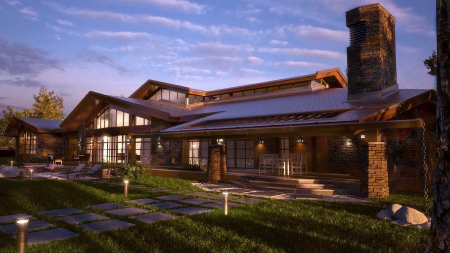 Дома в стиле лофт одноэтажные