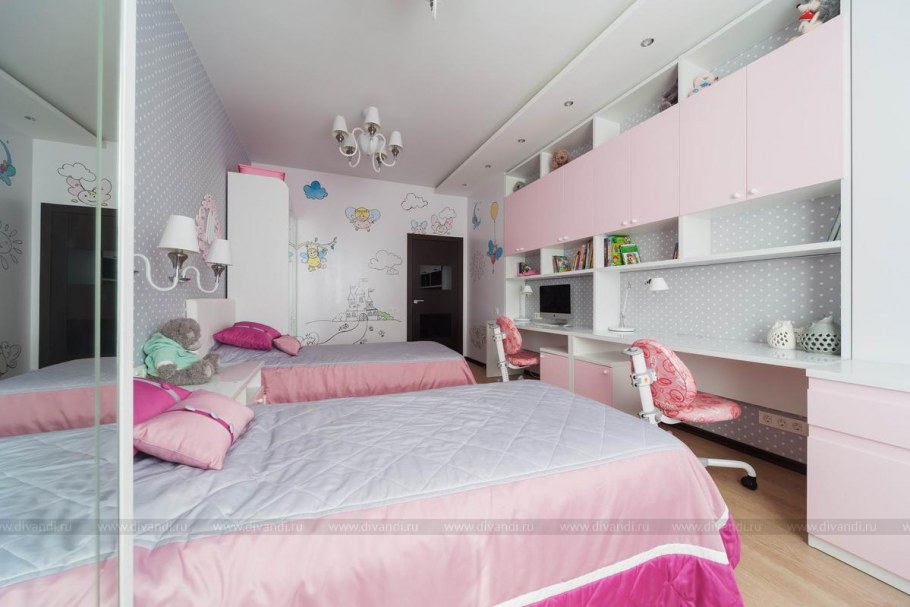 Современная комната для подростка девочки