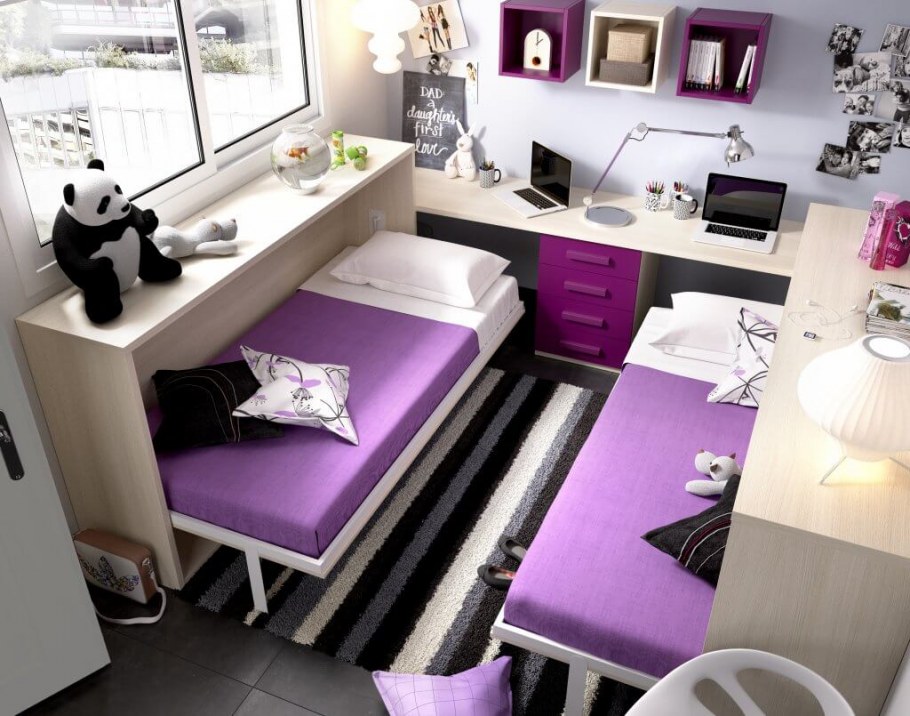 Детская для двоих детей 10 кв м