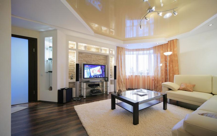 Натяжные потолки