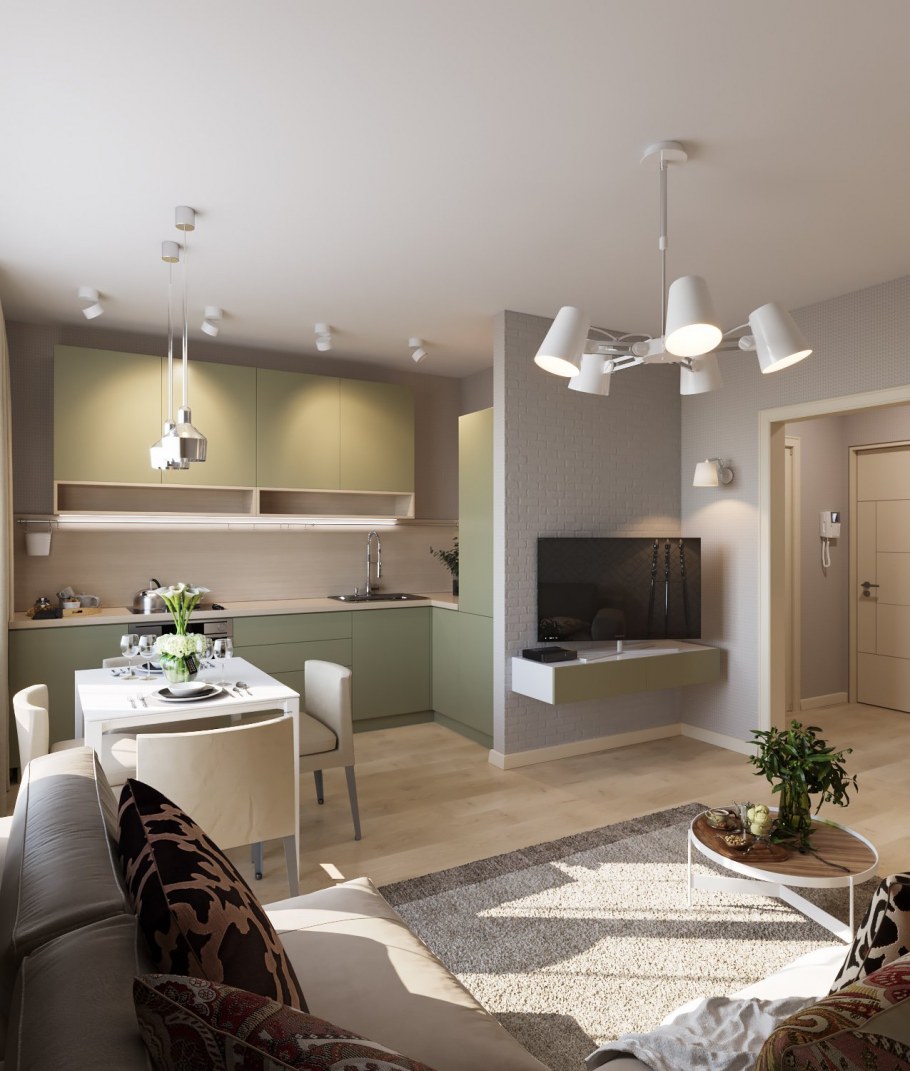 Дизайнерский проект квартиры