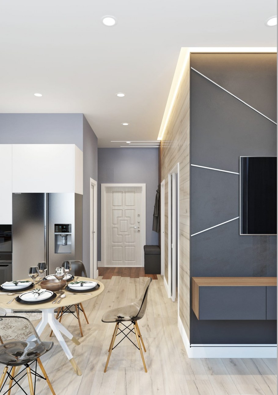 Дизайнерский проект квартиры