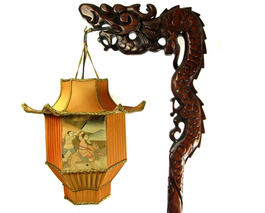Светильник китайский дракон