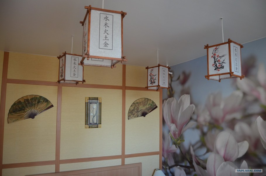 Японские фонарики своими руками