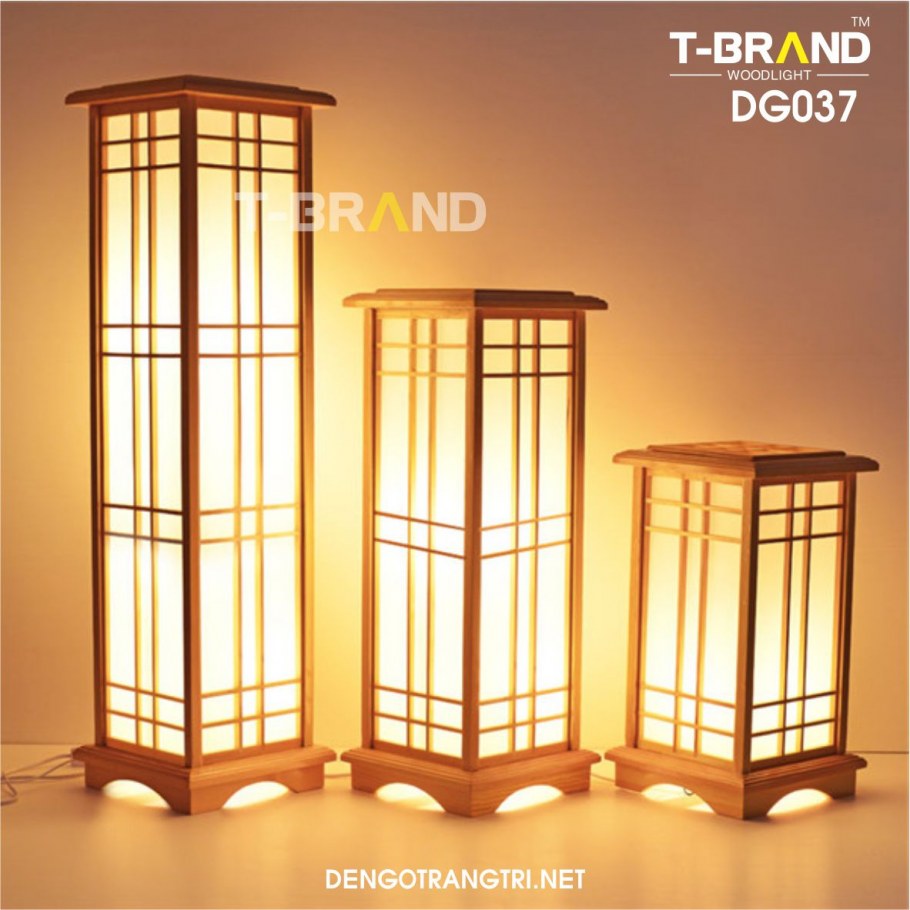 Торшер в японском стиле