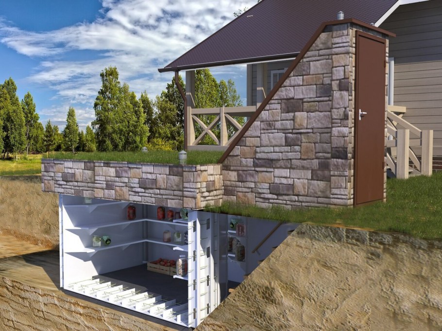 Уличный погреб