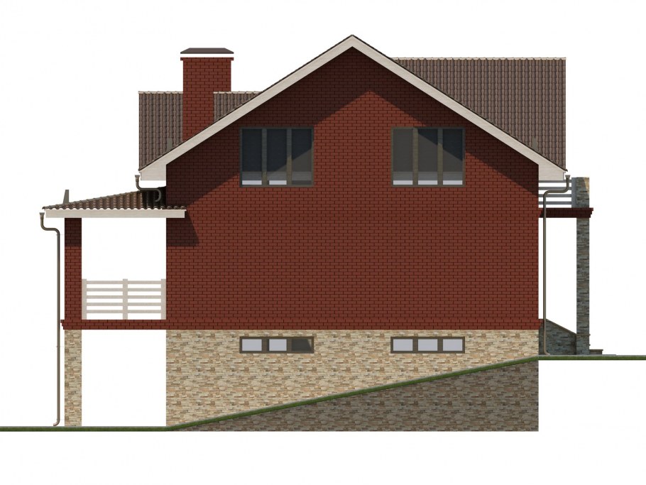 Проект фундамента дома с гаражом