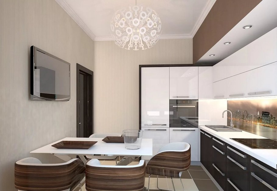 Современные кухни угловые