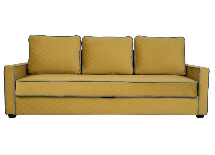 Диван Камерон изумрудный