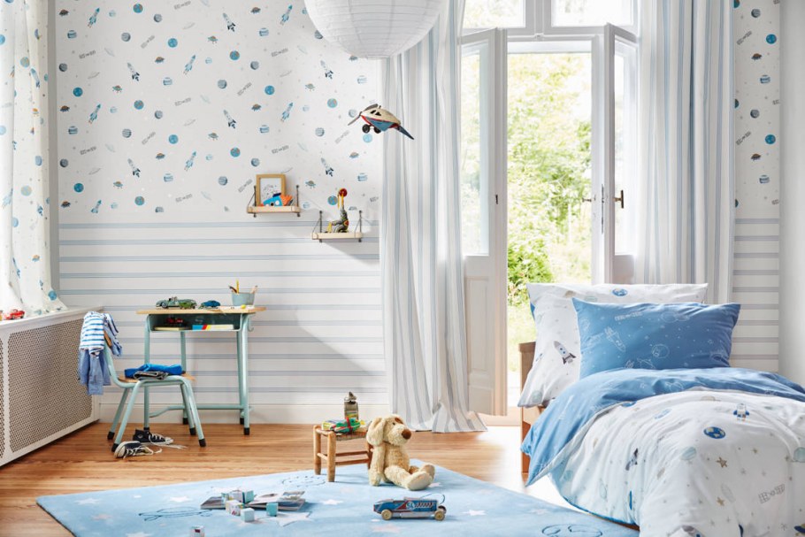 Яркие детские комнаты