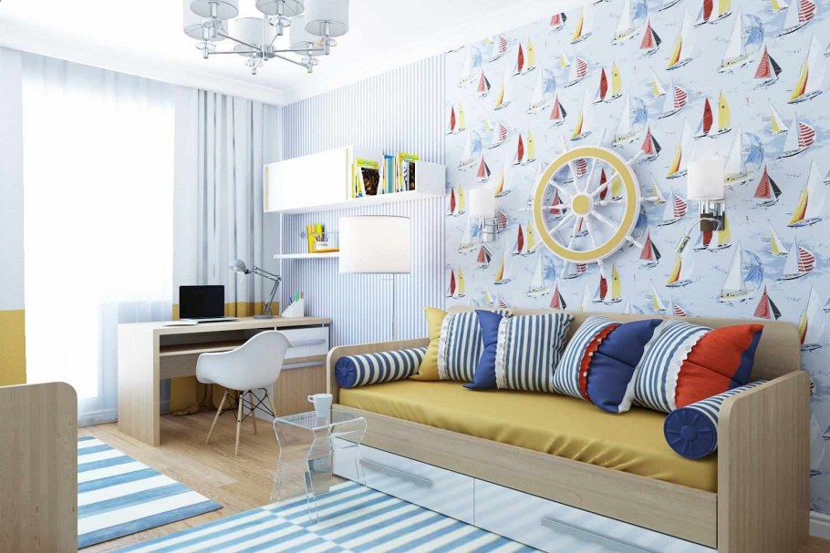 Фон детской комнаты