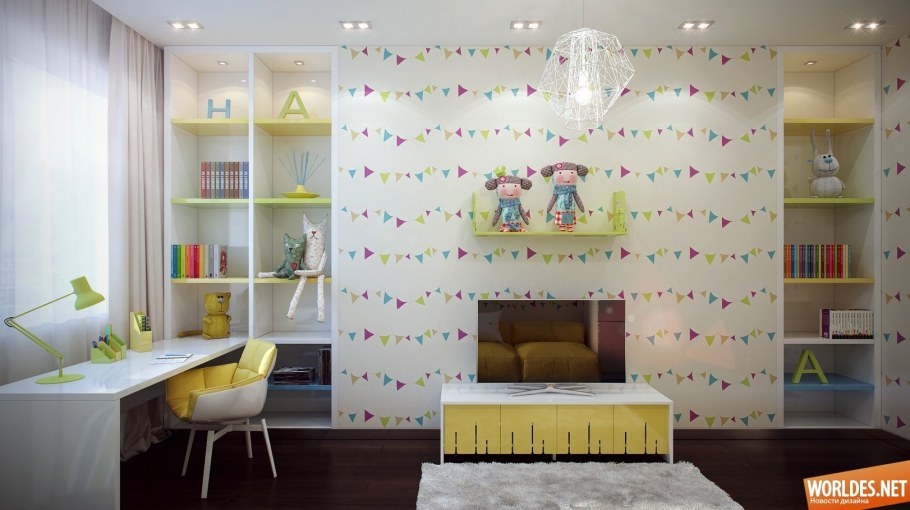 Детские обои в комнату