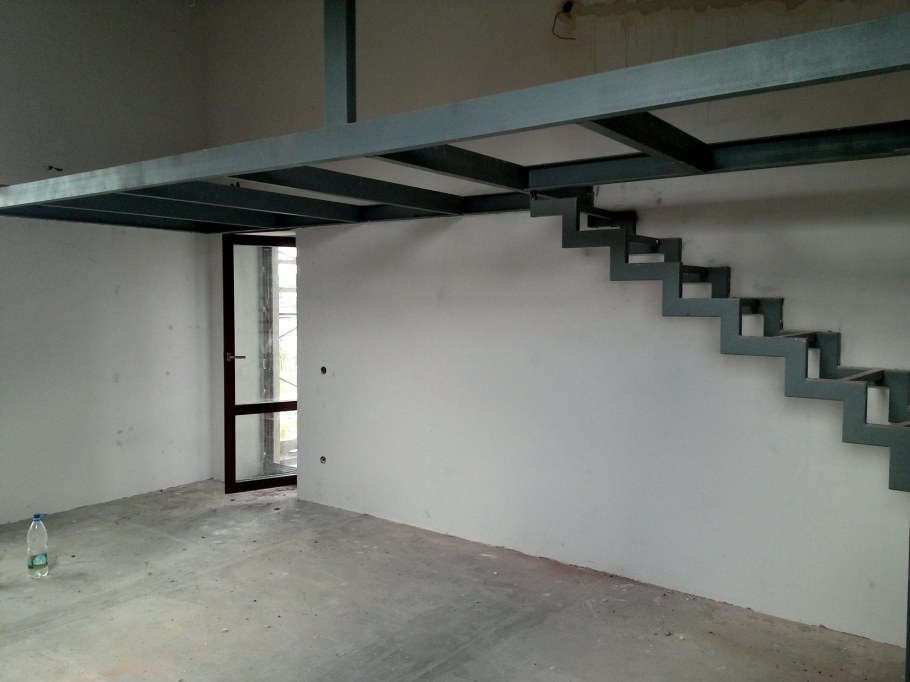 Металлокаркас антресольного этажа