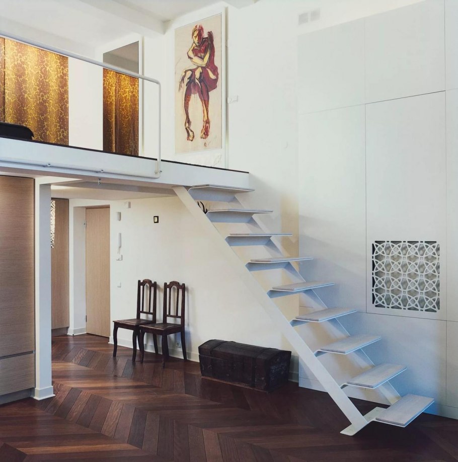 Каркас антресольного этажа