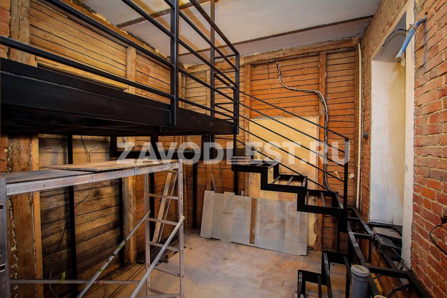 Металлокаркас антресольного этажа