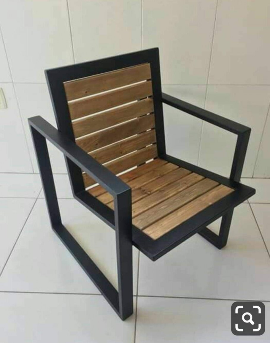 Лофт мебель пуфик