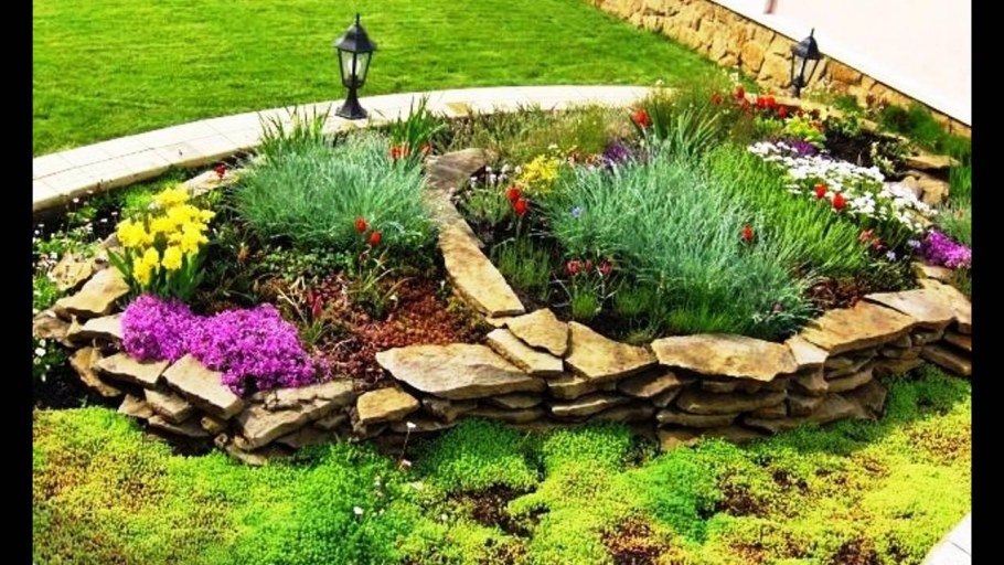 Альпийская лужайка альпинарий