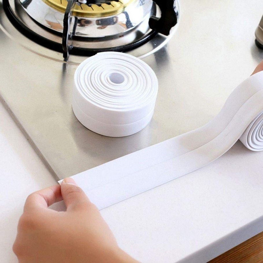 Водостойкая уплотнительная лента для ванной самоклеющаяся