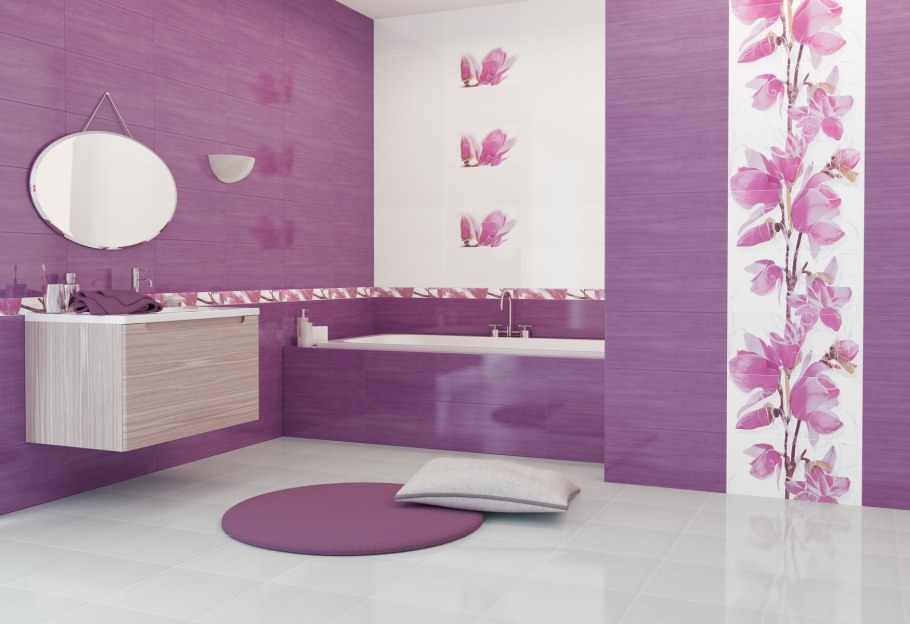 Плитка Фиори Орхидея