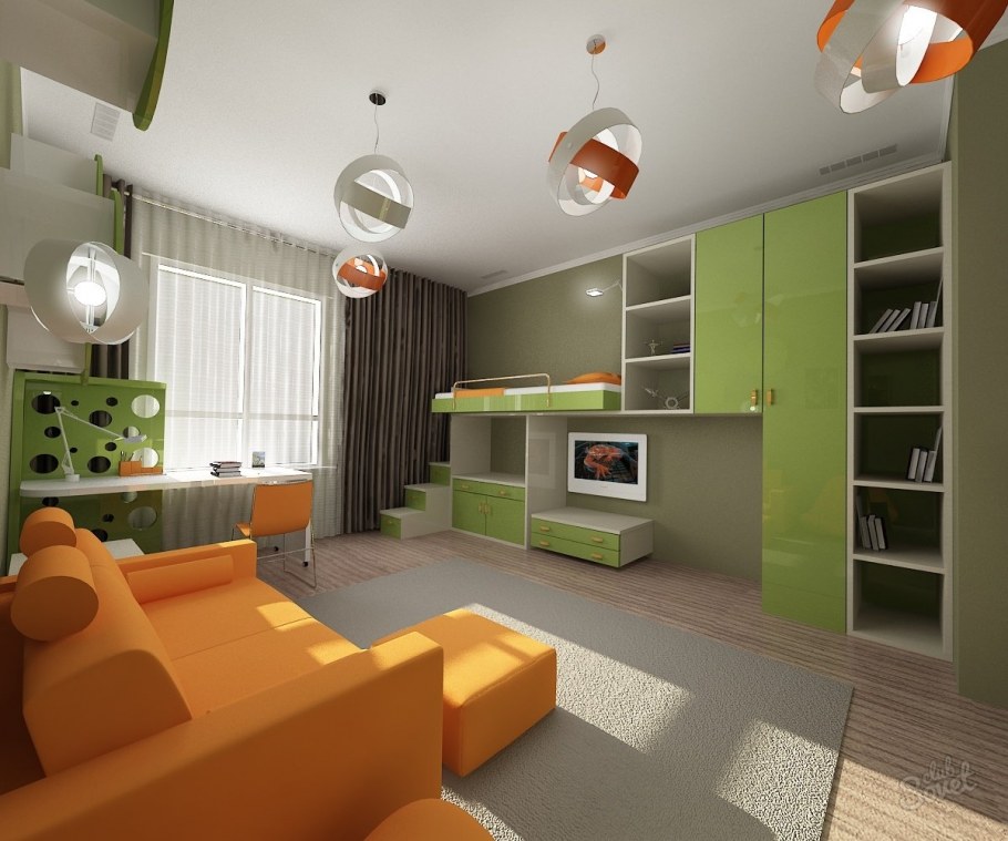 Гостиная детская