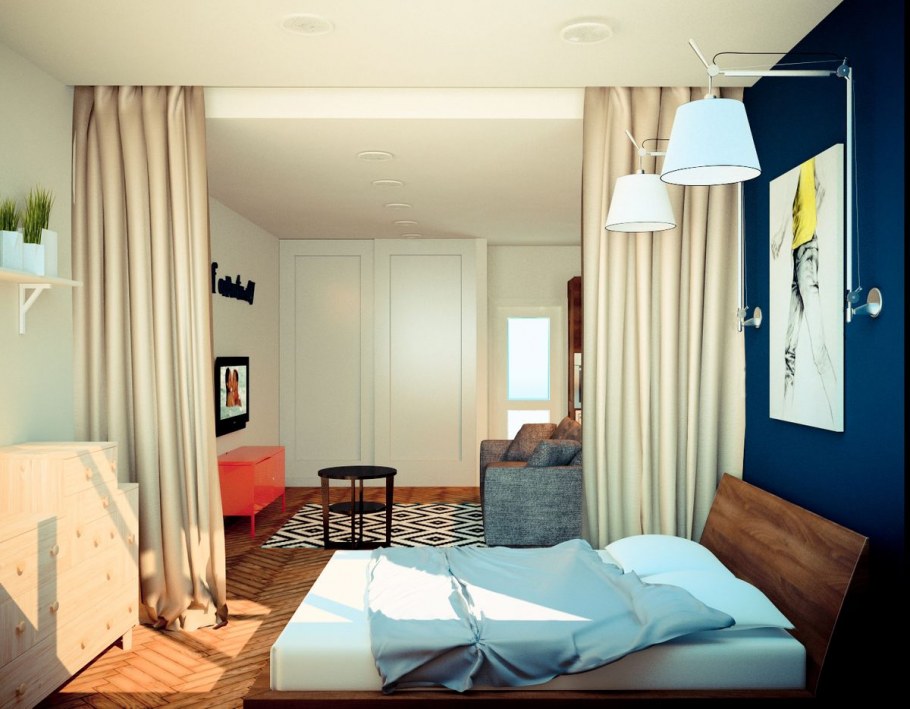 Зал с детской зоной