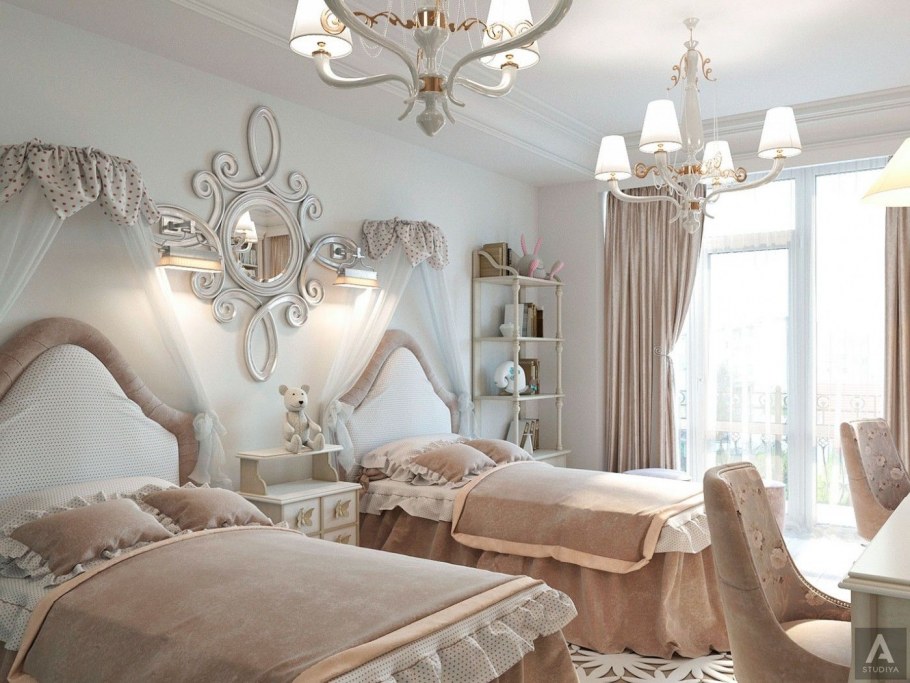 Интерьер детской комнаты девочке