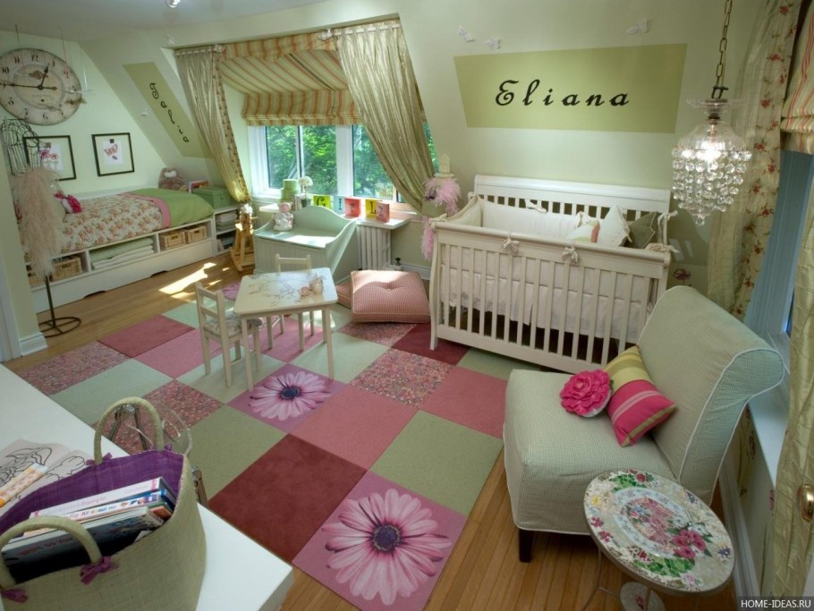 Комната для детей разного возраста