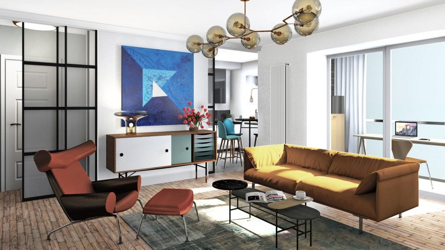 Концепция интерьера квартиры