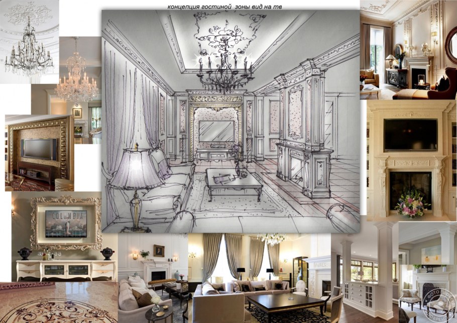 Мудборд Скандинавский стиль