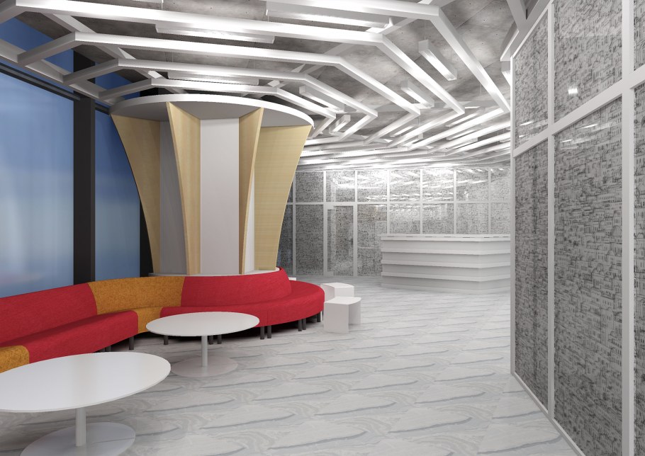 Лобби в стиле Минимализм