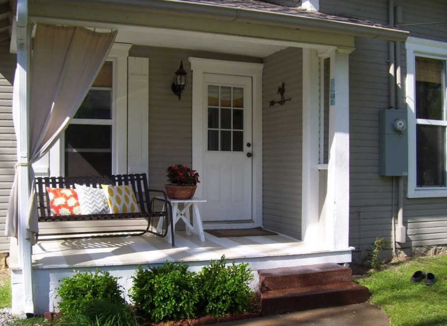 Крыльцо с террасой