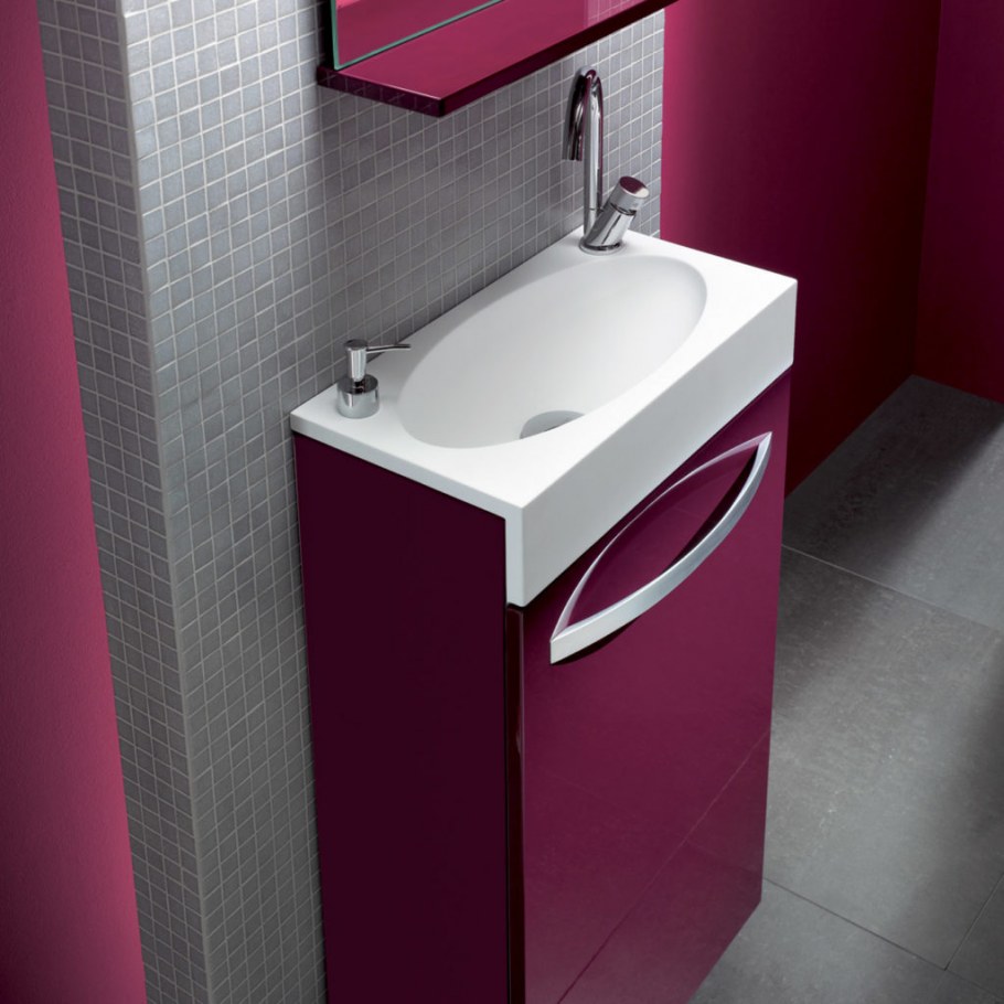 Мини раковина прямоугольная Decotec hcpk68