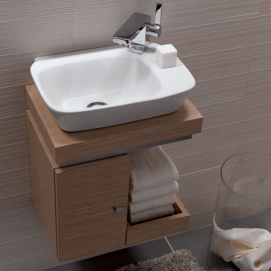 Тумба под раковину угловая