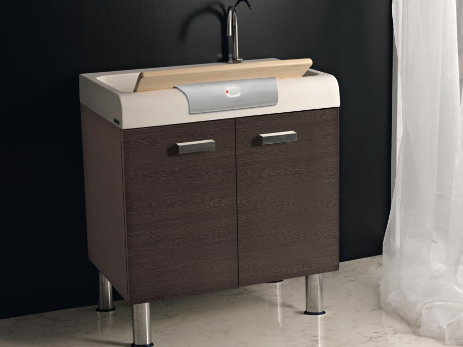 Умывальник раковина 50 см глубина 50см с тумбой