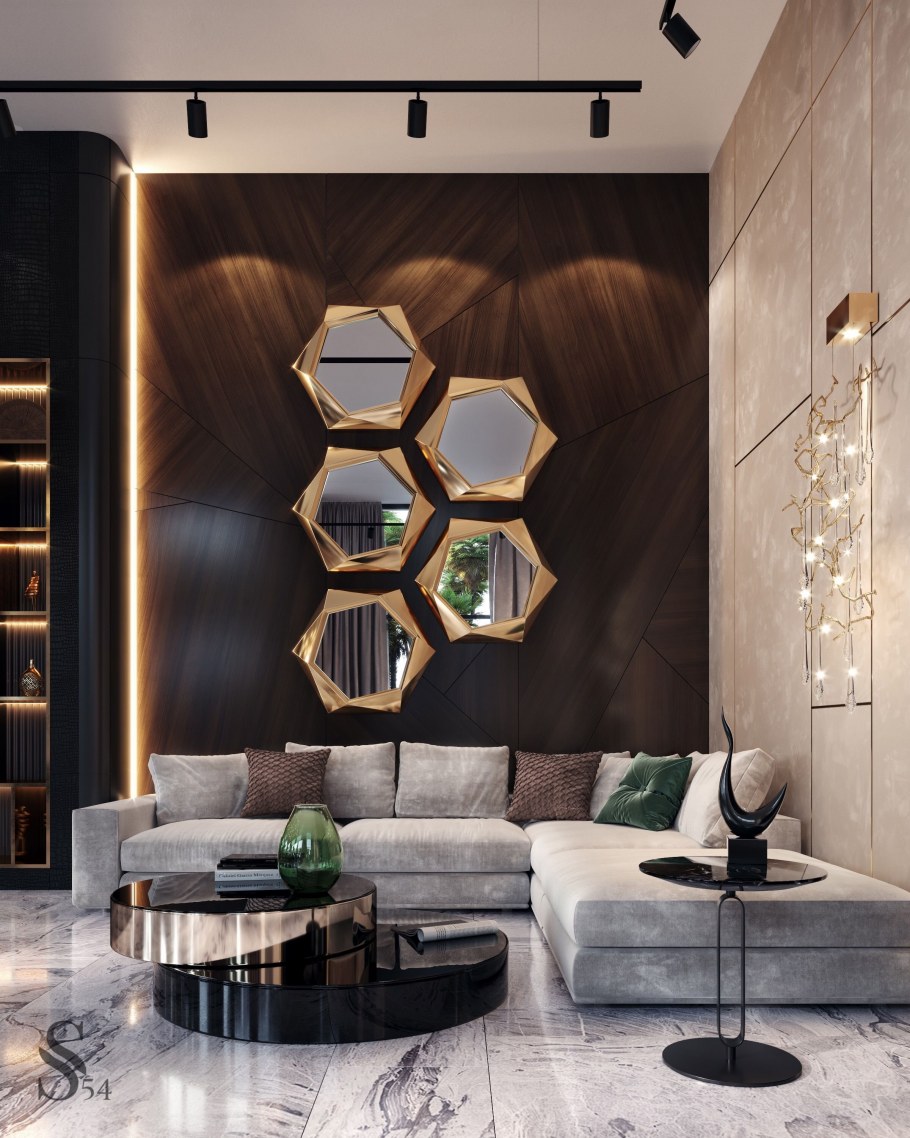 Дизайнерская гостиная