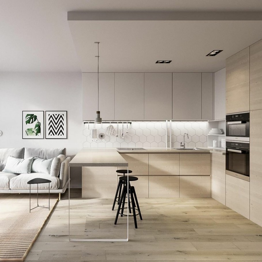 Современные интерьеры квартир 2021