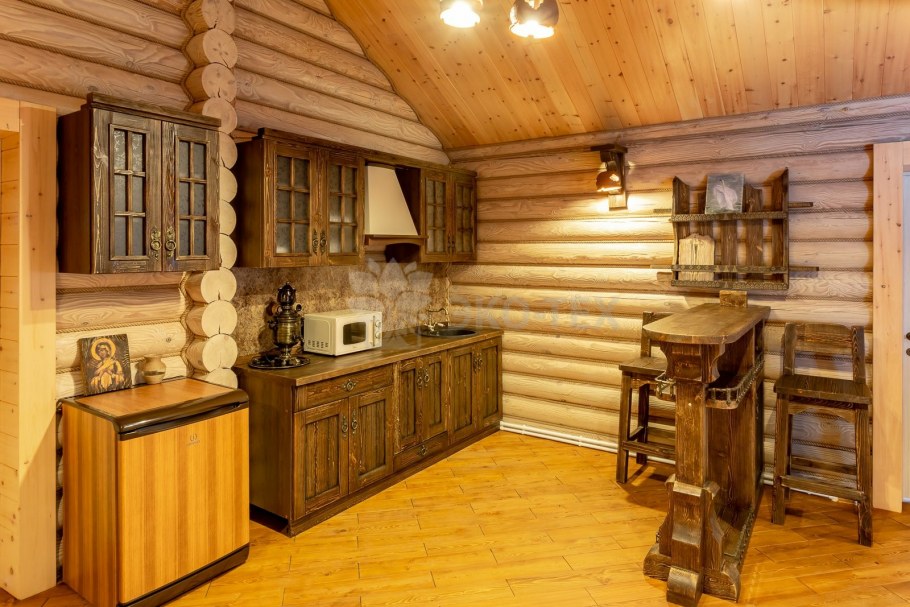 Интерьер деревянного дома
