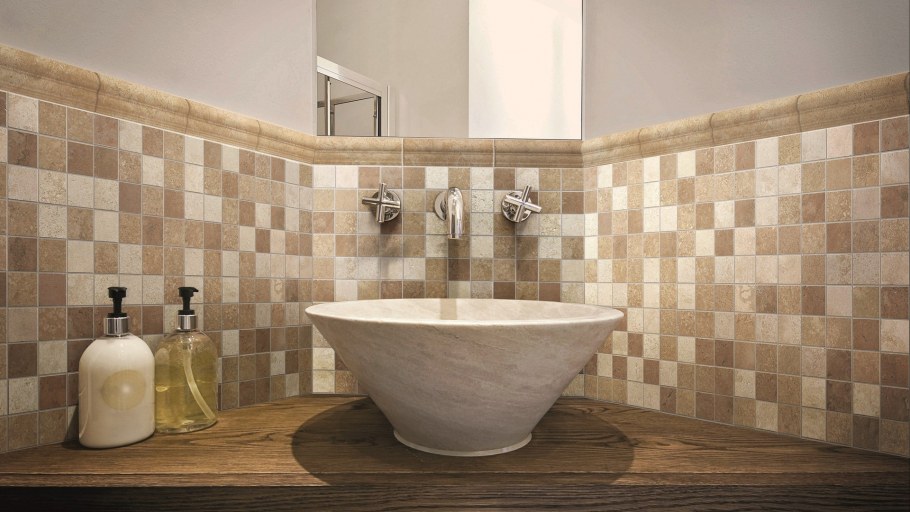 Керамогранит Marble Style Rapolano Bianco 10x10