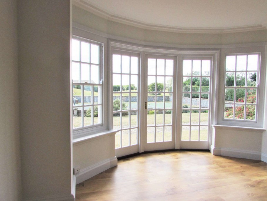 Интерьер дома из бруса в классическом стиле