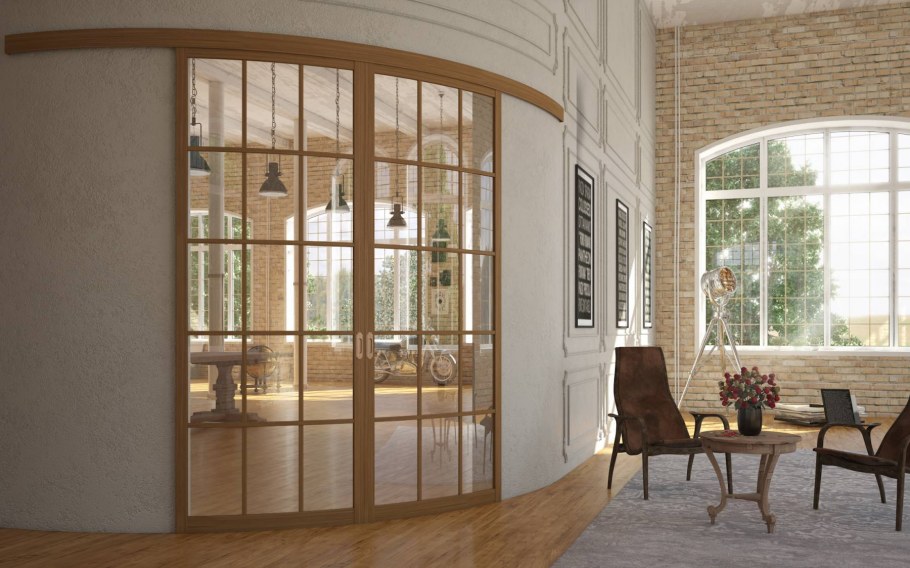 Перегородка в классическом стиле